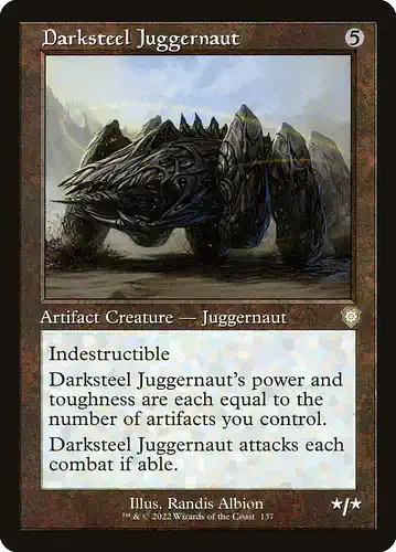 Darksteel Juggernaut - brc Spoiler