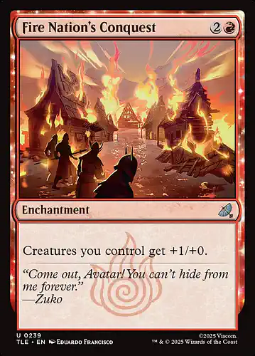 Fire Nation's Conquest - tle Spoiler