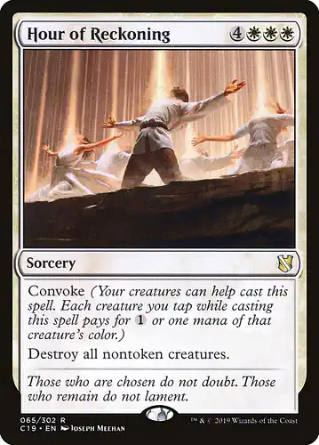 Hour of Reckoning - c19 Spoiler