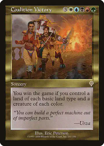 Coalition Victory - inv Spoiler