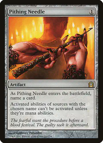 Pithing Needle - rtr Spoiler