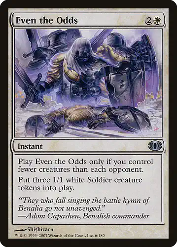 Even the Odds - fut Spoiler
