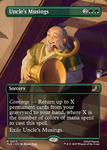 Uncle's Musings - tle Spoiler
