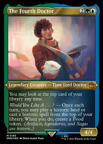 The Fourth Doctor - who Spoiler
