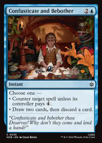 Confusticate and Bebother - hob Spoiler