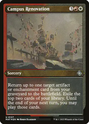Campus Renovation - mat Spoiler