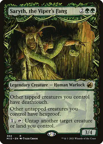 Saryth, the Viper's Fang - mid Spoiler
