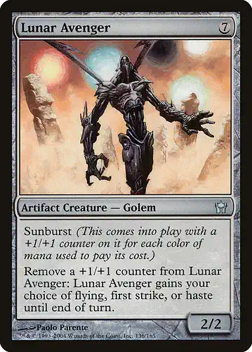 Lunar Avenger - 5dn Spoiler