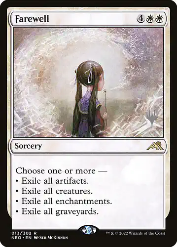 Farewell - neo Spoiler