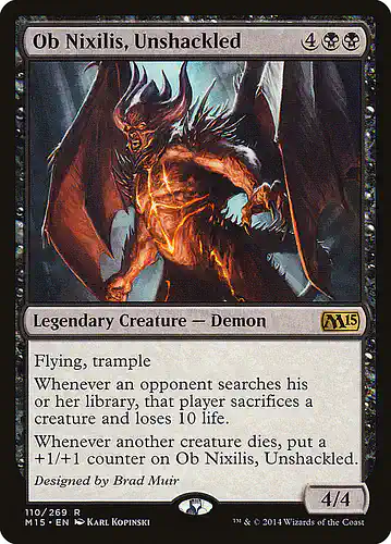 Ob Nixilis, Unshackled - m15 Spoiler