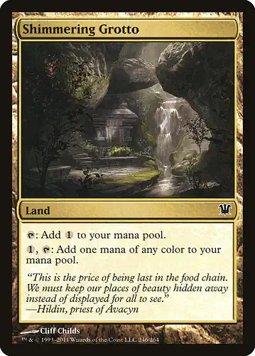 Shimmering Grotto - isd Spoiler