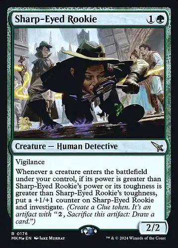 Sharp-Eyed Rookie - mkm Spoiler