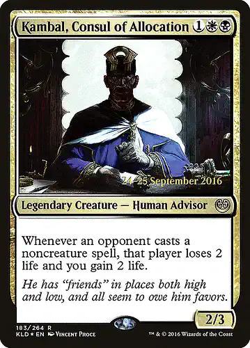 Kambal, Consul of Allocation - kld Spoiler