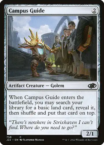 Campus Guide - j22 Spoiler