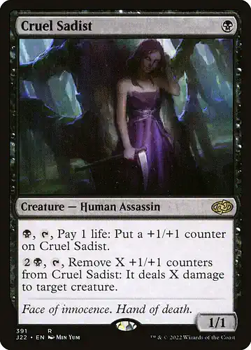 Cruel Sadist - j22 Spoiler