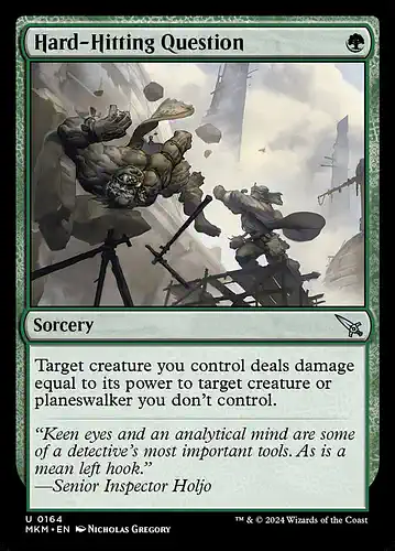 Hard-Hitting Question - mkm Spoiler