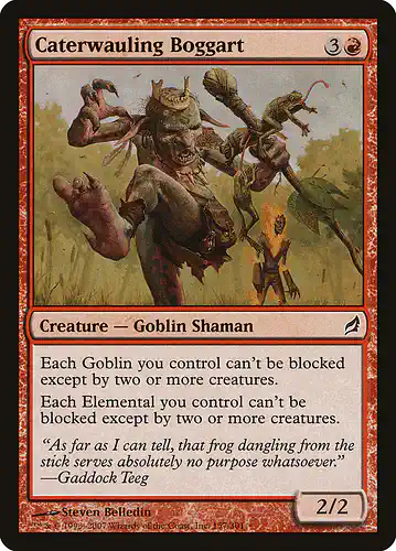 Caterwauling Boggart - lrw Spoiler