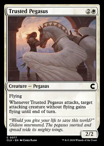 Trusted Pegasus - clu Spoiler
