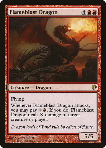 Flameblast Dragon - arc Spoiler