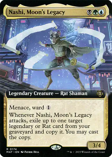 Nashi, Moon's Legacy - mat Spoiler
