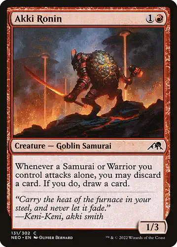 Akki Ronin - neo Spoiler