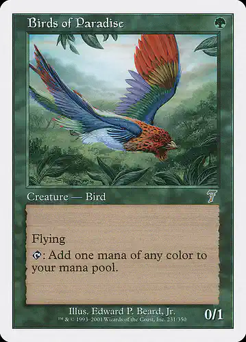 Birds of Paradise - 7ed Spoiler