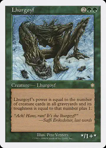 Lhurgoyf - brb Spoiler
