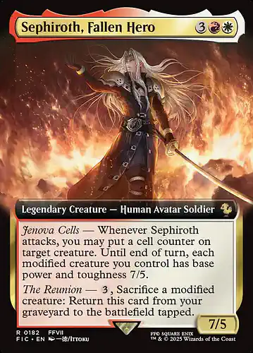 Sephiroth, Fallen Hero - fic Spoiler