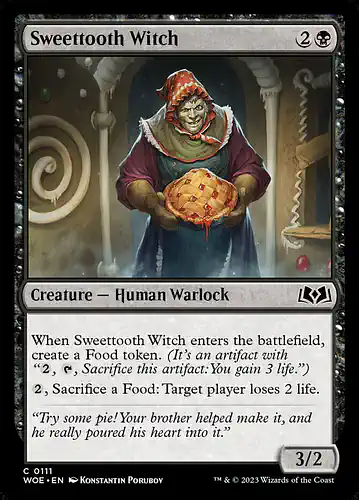 Sweettooth Witch - woe Spoiler