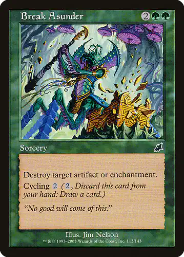 Break Asunder - scg Spoiler