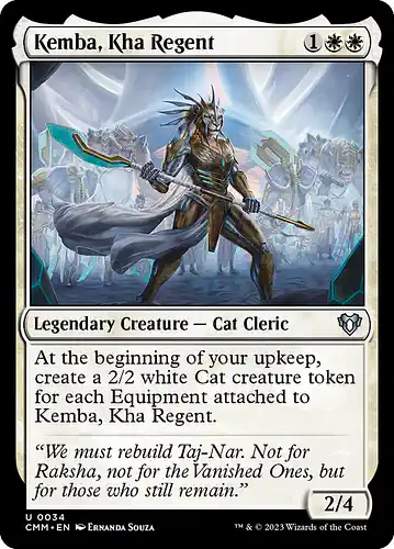 Kemba, Kha Regent - cmm Spoiler