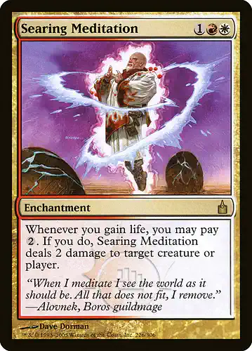 Searing Meditation - rav Spoiler