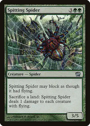 Spitting Spider - 8ed Spoiler