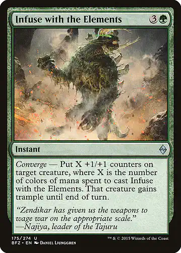 Infuse with the Elements - bfz Spoiler