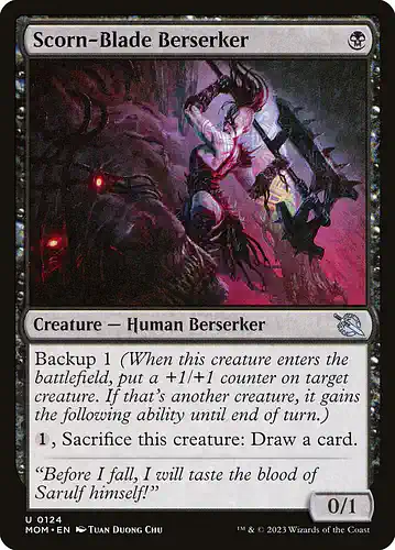 Scorn-Blade Berserker - mom Spoiler