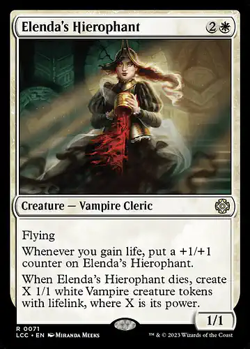 Elenda's Hierophant - lcc Spoiler