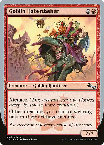 Goblin Haberdasher - ust Spoiler