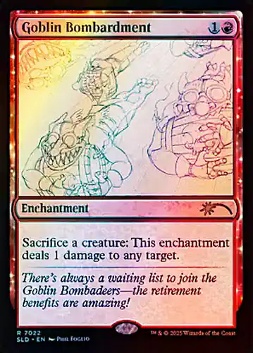 Goblin Bombardment - sld Spoiler