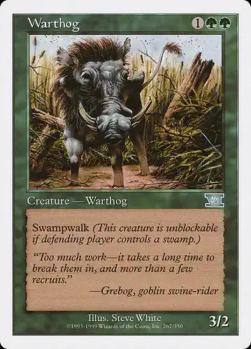 Warthog - 6ed Spoiler