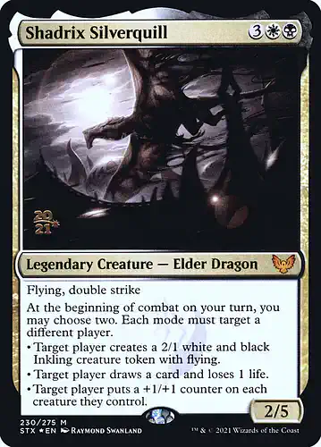 Shadrix Silverquill - stx Spoiler