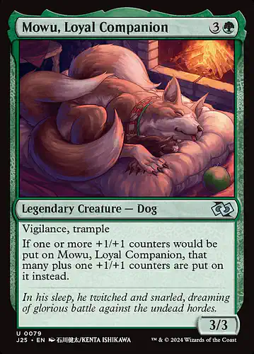Mowu, Loyal Companion - j25 Spoiler