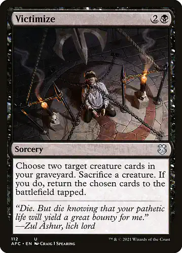 Victimize - afc Spoiler