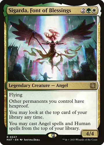 Sigarda, Font of Blessings - mat Spoiler