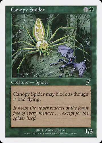 Canopy Spider - 7ed Spoiler