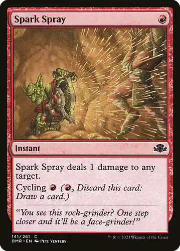 Spark Spray - dmr Spoiler