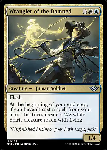 Wrangler of the Damned - otj Spoiler