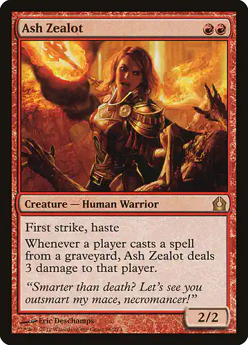 Ash Zealot - rtr Spoiler