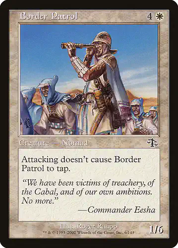 Border Patrol - jud Spoiler