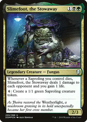 Slimefoot, the Stowaway - dom Spoiler