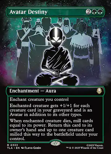 Avatar Destiny - tla Spoiler